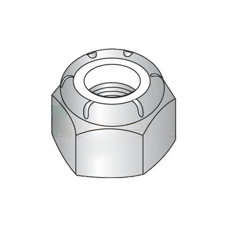Newport Fasteners Nylon Insert Lock Nut, 5/16"-18, 316 Stainless Steel, Not Graded, 5000 PK NB311059B-5000